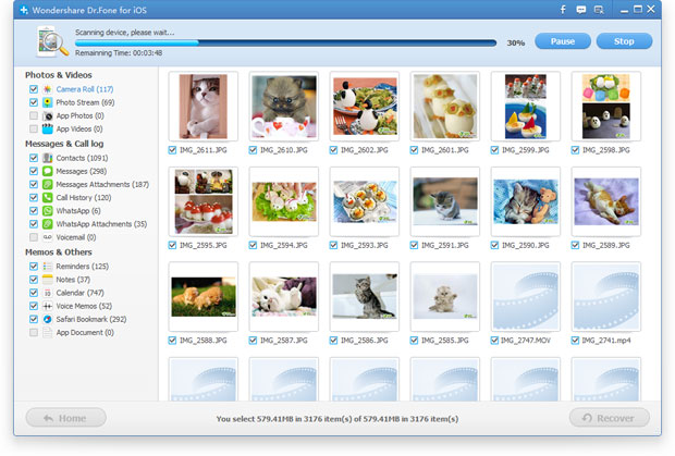 recover iphone data on mac