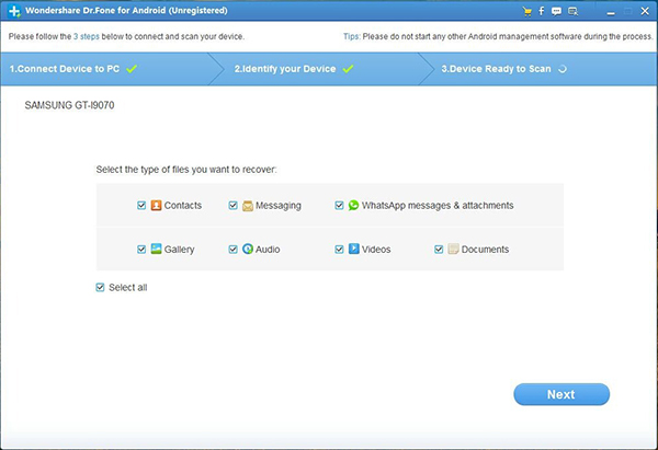recover messages from galaxy s4